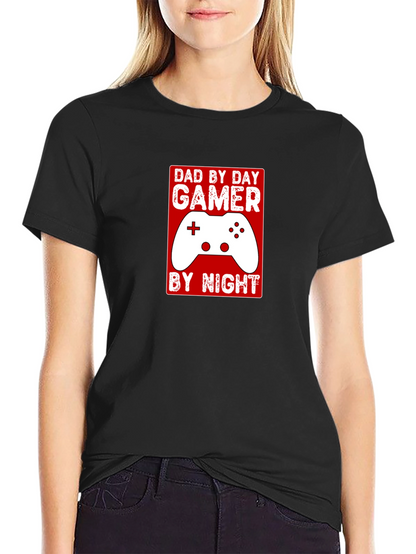 Dad by Day Gamer by Night T-Shirt