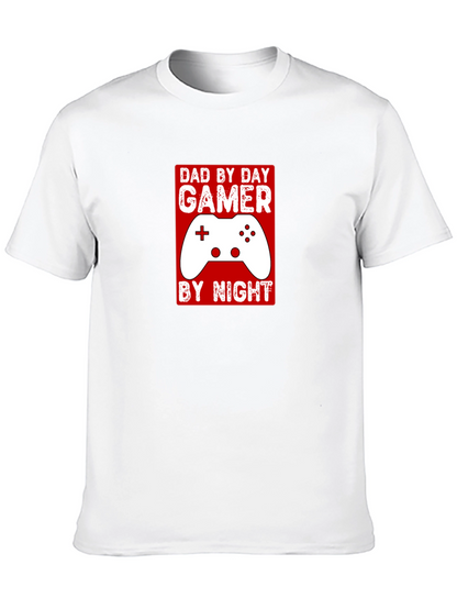 Dad by Day Gamer by Night T-Shirt
