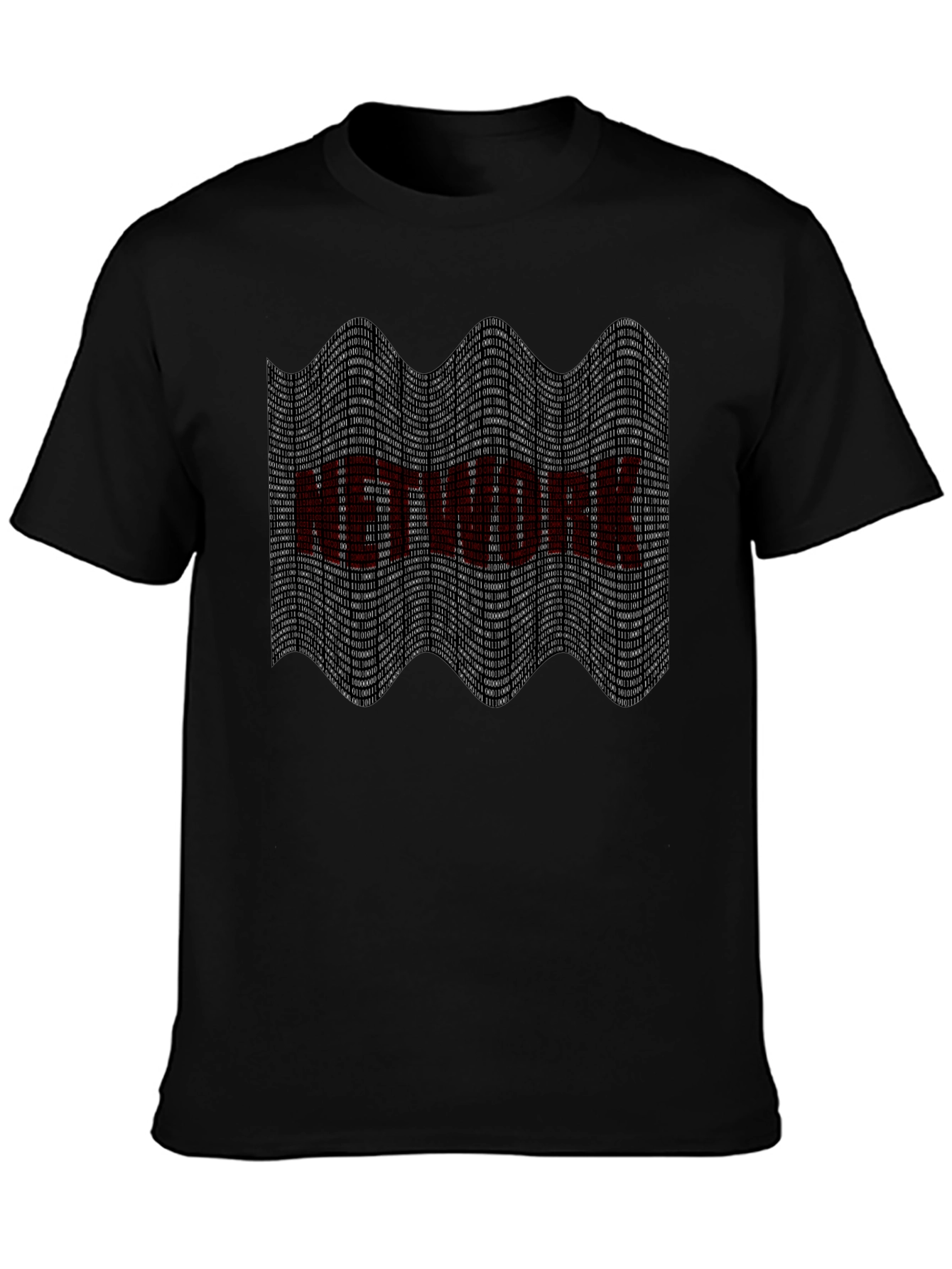 Binary Network T-Shirt - Tech Geek Style
