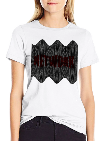 Binary Network T-Shirt - Tech Geek Style