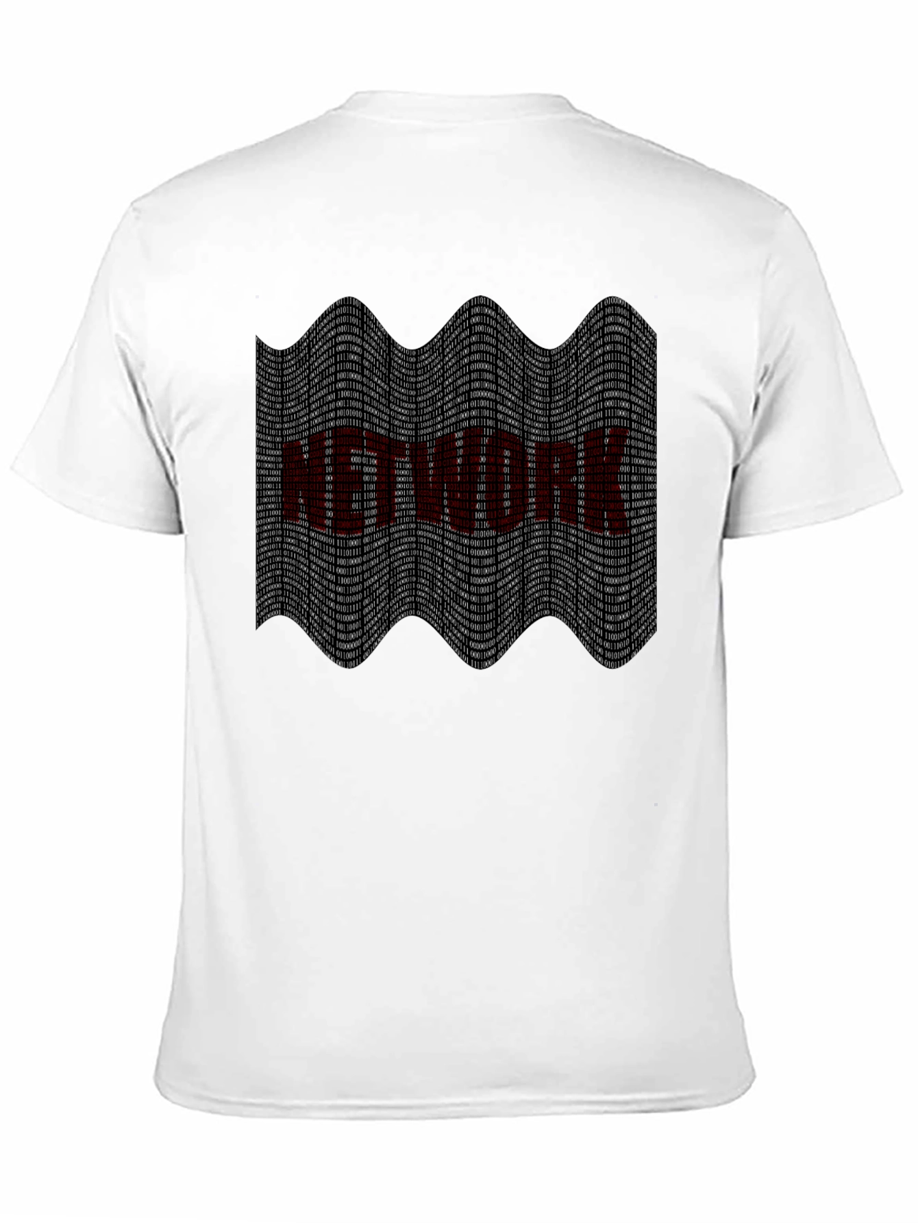 Binary Network T-Shirt - Tech Geek Style