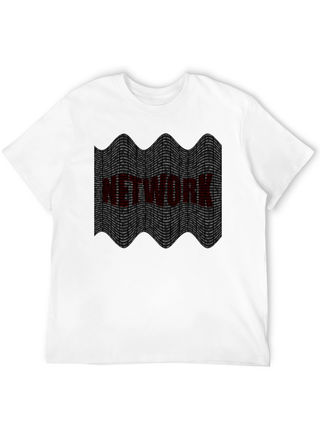 Binary Network T-Shirt - Tech Geek Style