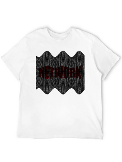 Binary Network T-Shirt - Tech Geek Style