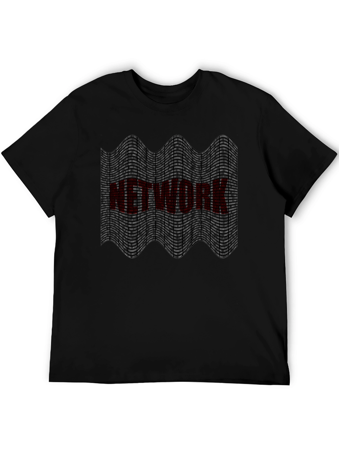 Binary Network T-Shirt - Tech Geek Style