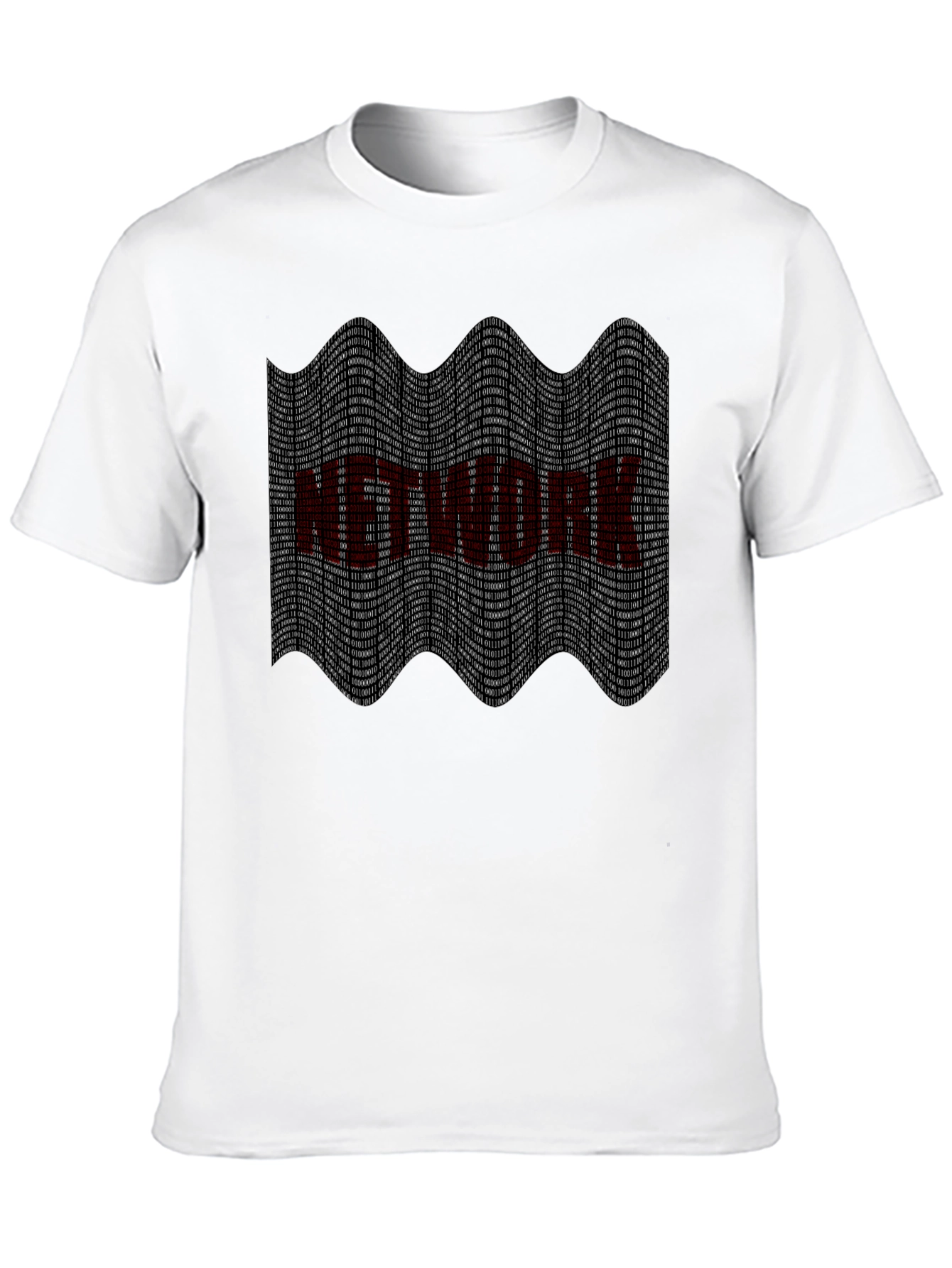 Binary Network T-Shirt - Tech Geek Style