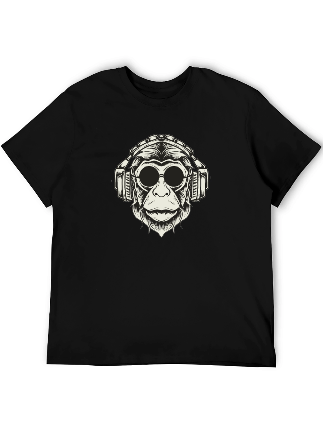 Monkey DJ Graphic T-Shirt - Cool Urban Streetwear