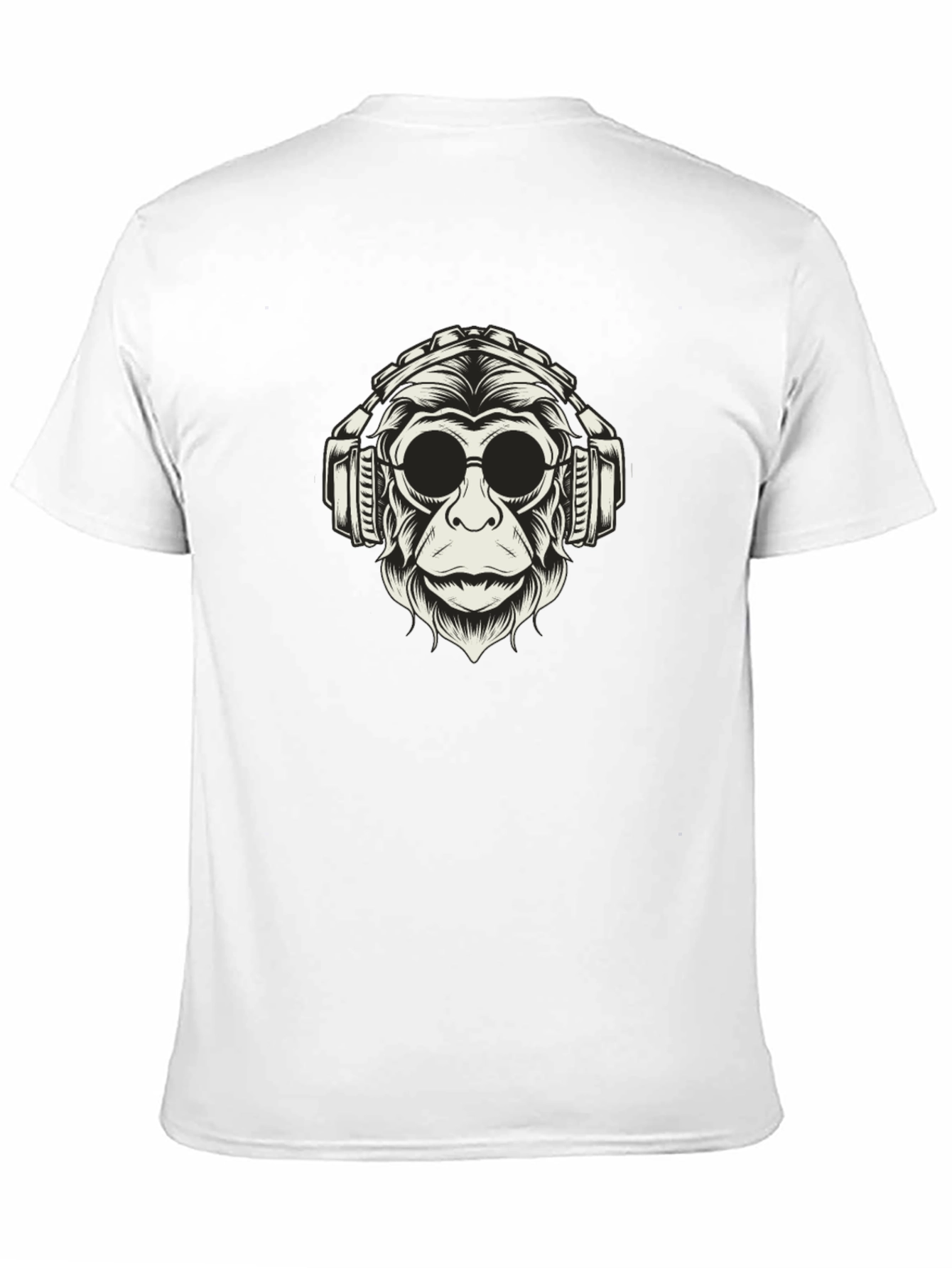 Monkey DJ Graphic T-Shirt - Cool Urban Streetwear