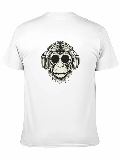 Monkey DJ Graphic T-Shirt - Cool Urban Streetwear