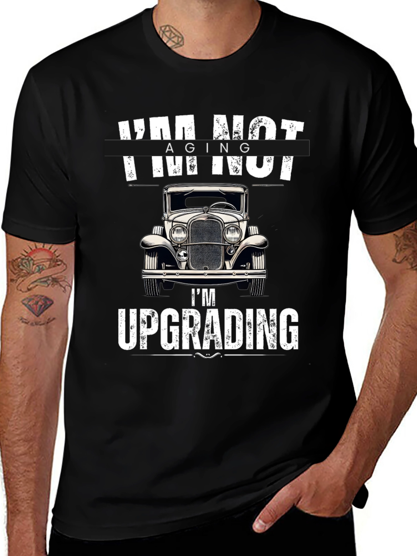 Im Not Aging Im Upgrading T-Shirt