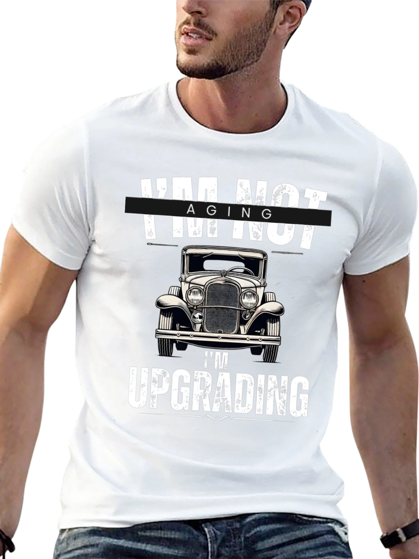 Im Not Aging Im Upgrading T-Shirt