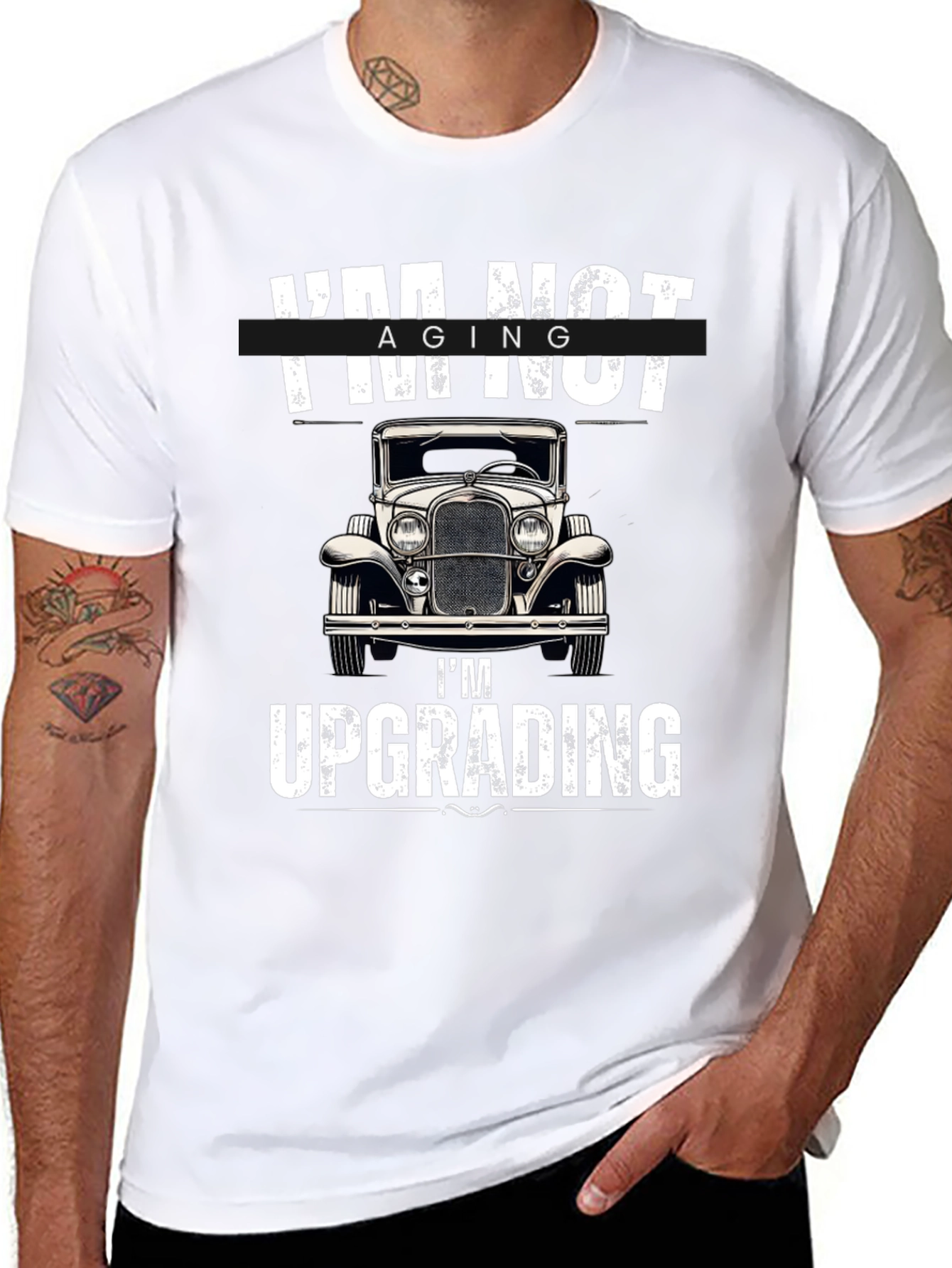 Im Not Aging Im Upgrading T-Shirt