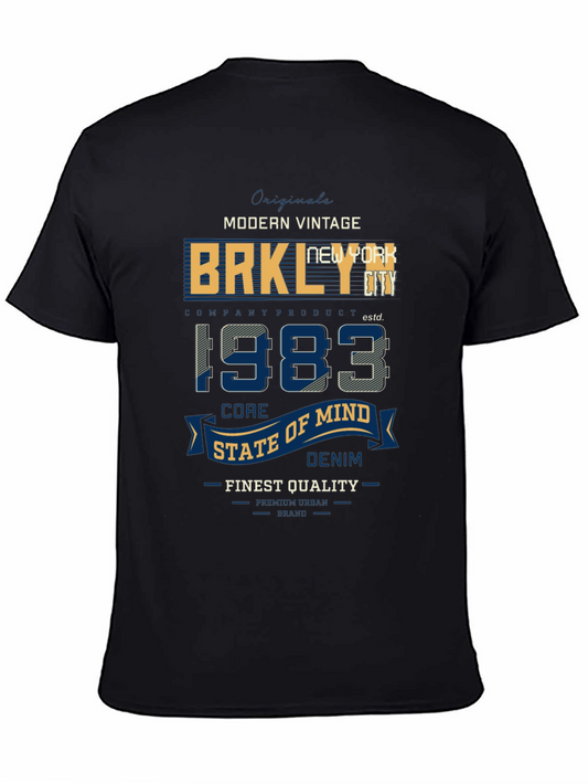 Brooklyn NYC 1983 Vintage Graphic T-Shirt