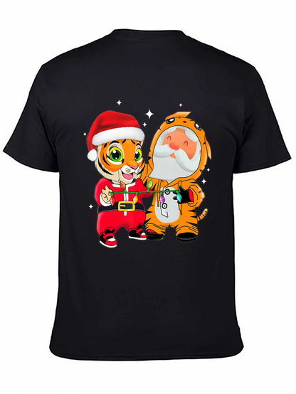 Festive Tiger Graphic Tee