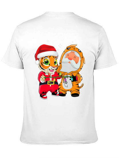 Festive Tiger Graphic Tee