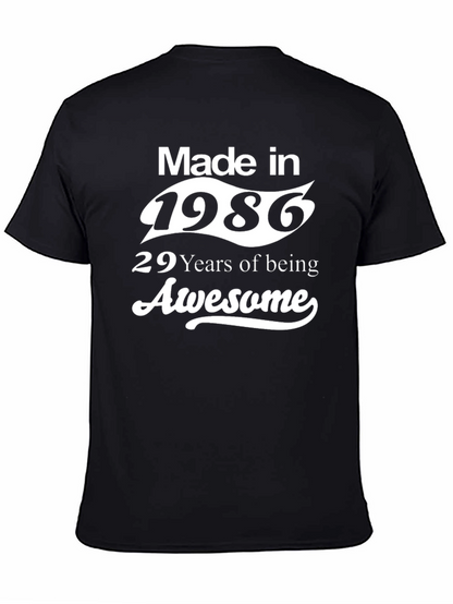 Made in 1986 Awesome T-Shirt
