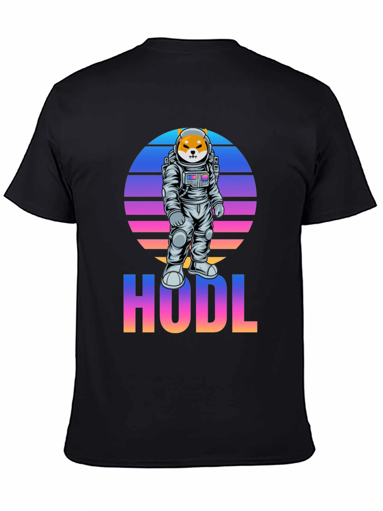 HODL Shiba Inu Astronaut T-Shirt