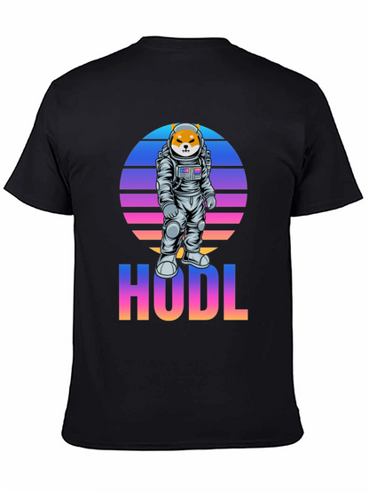 HODL Shiba Inu Astronaut T-Shirt