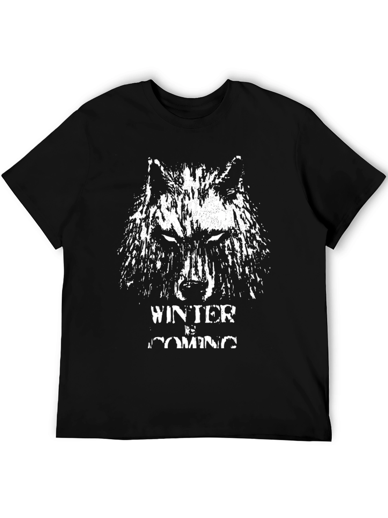 Winter is Coming Wolf Graphic Tee
