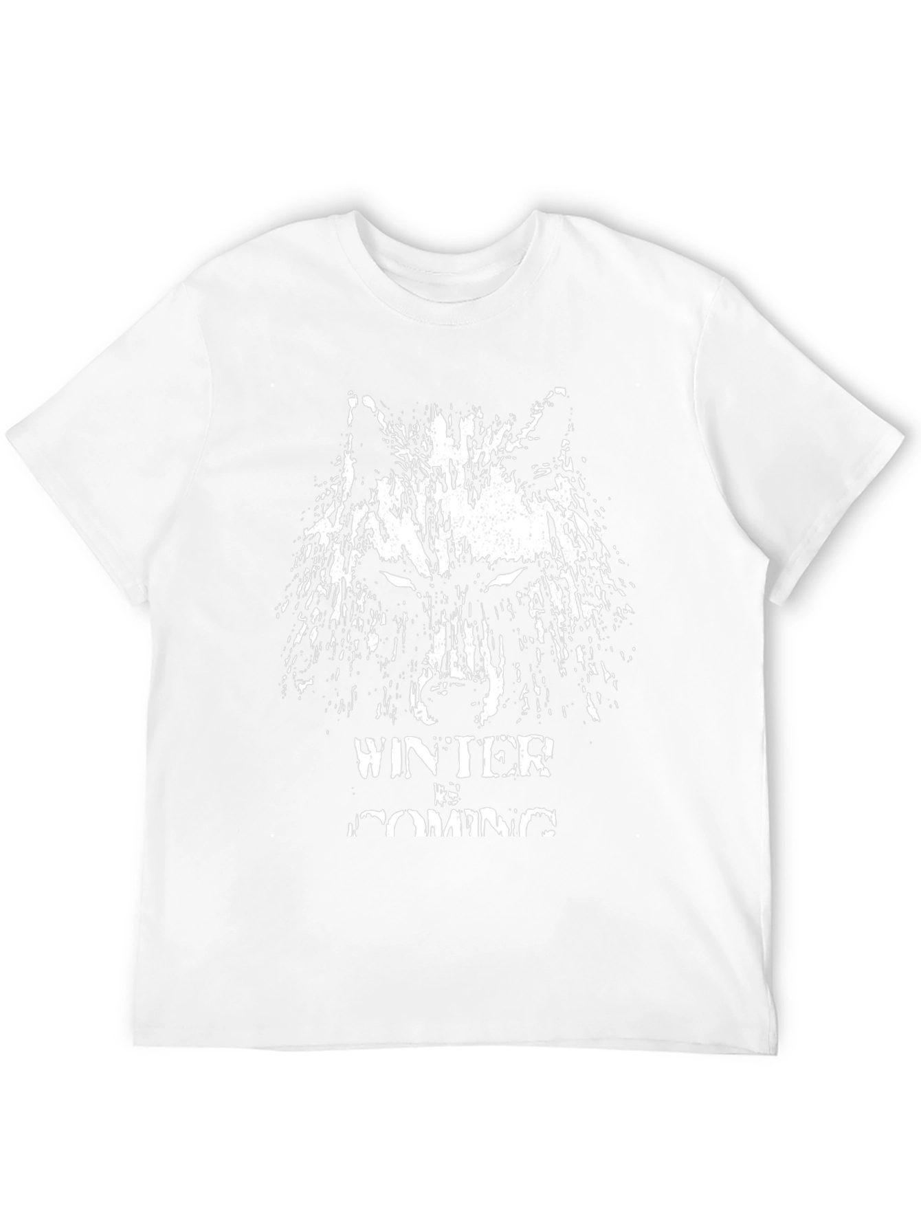 Winter is Coming Wolf Graphic Tee