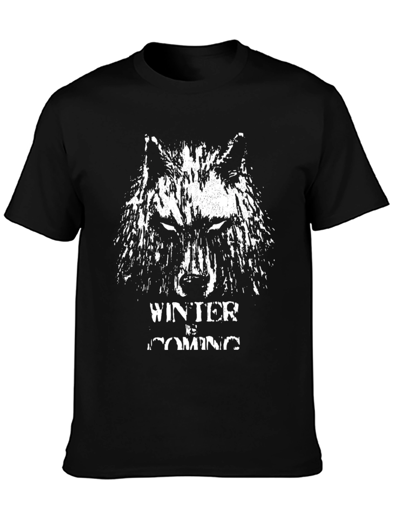 Winter is Coming Wolf Graphic Tee