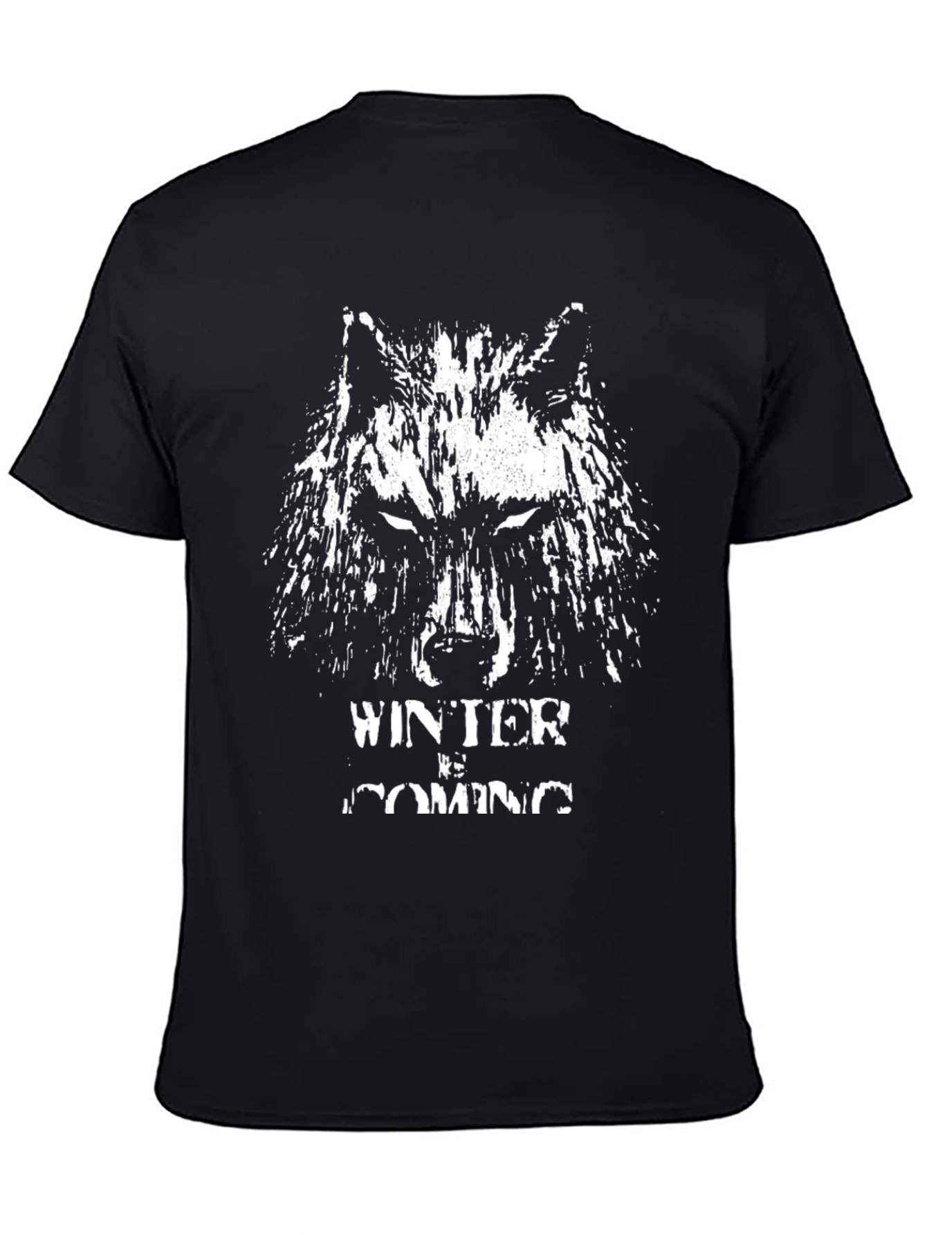 Winter is Coming Wolf Graphic Tee