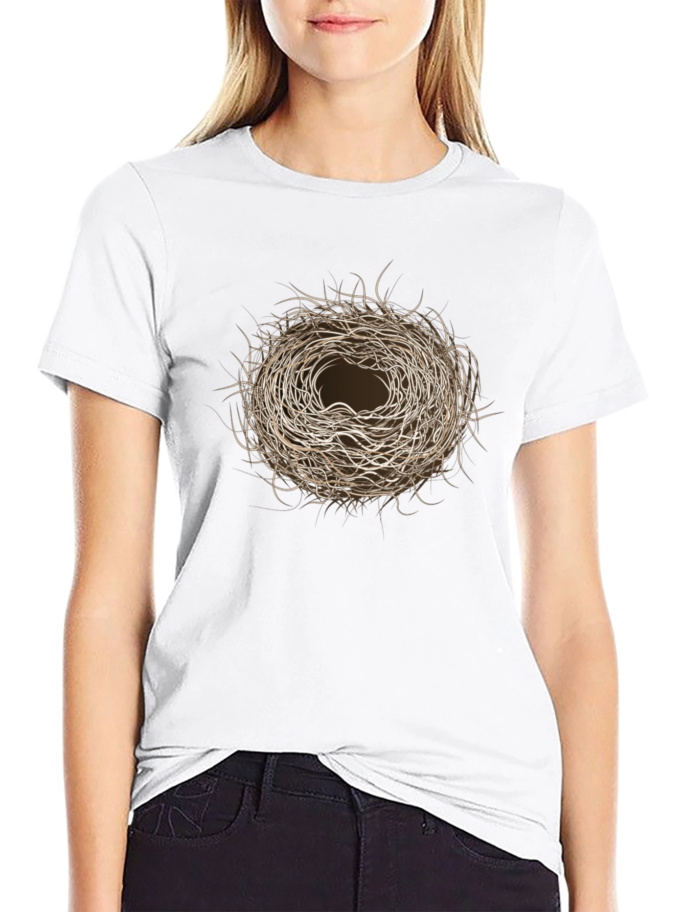 Nest Graphic Black T-Shirt