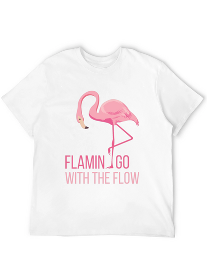 Flamingo Go With The Flow Graphic Tee