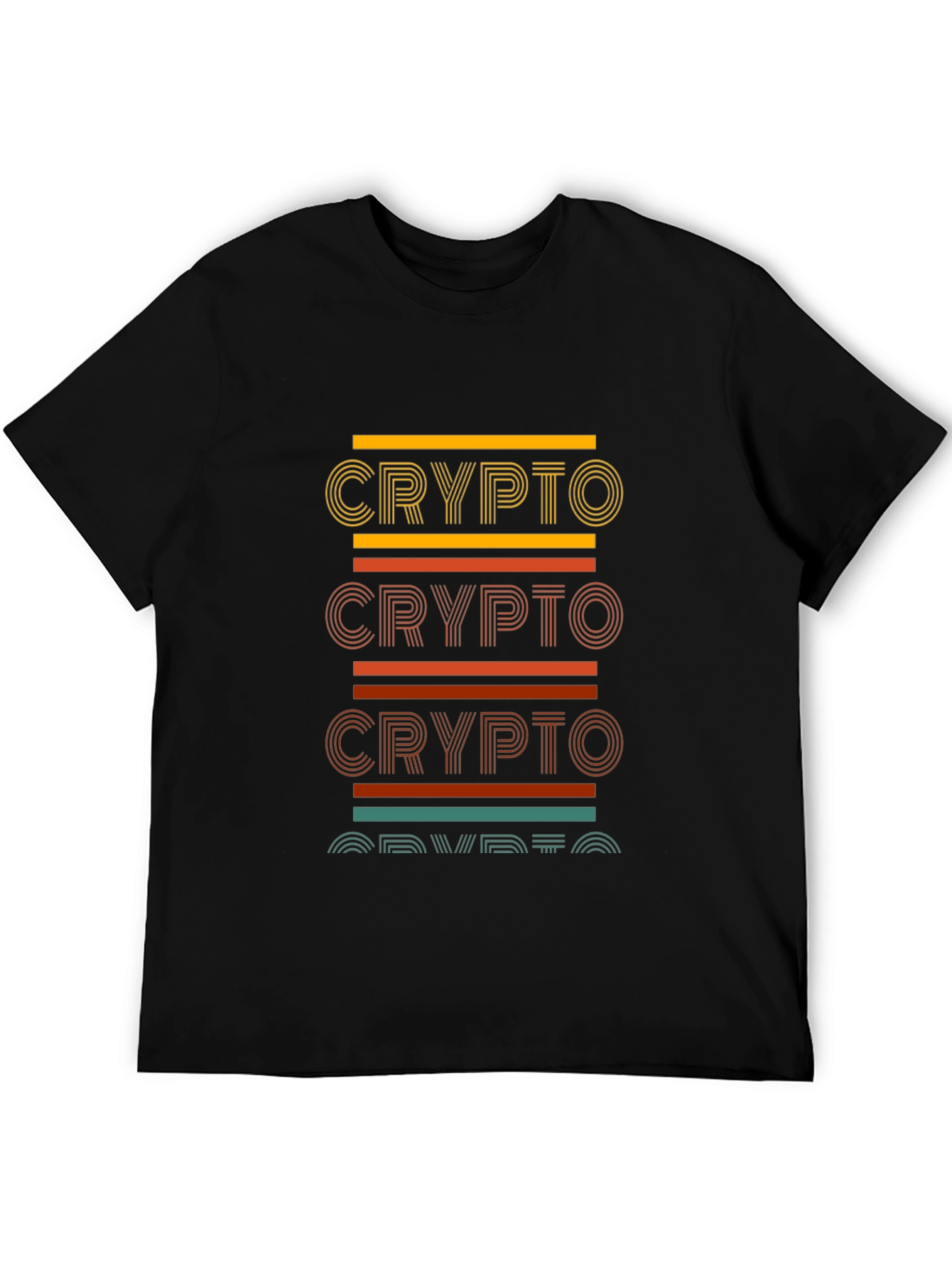 Crypto Retro T-Shirt - Bold Design