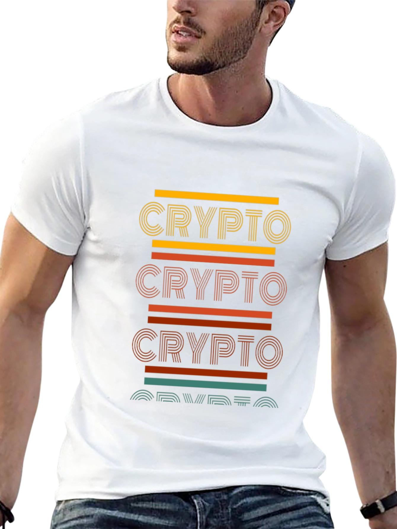 Crypto Retro T-Shirt - Bold Design