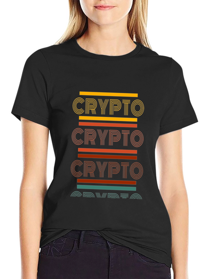 Crypto Retro T-Shirt - Bold Design