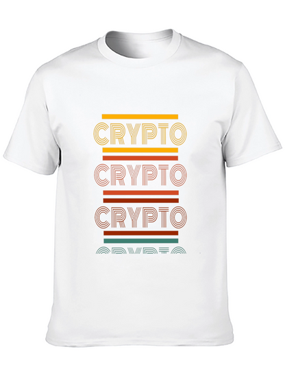 Crypto Retro T-Shirt - Bold Design