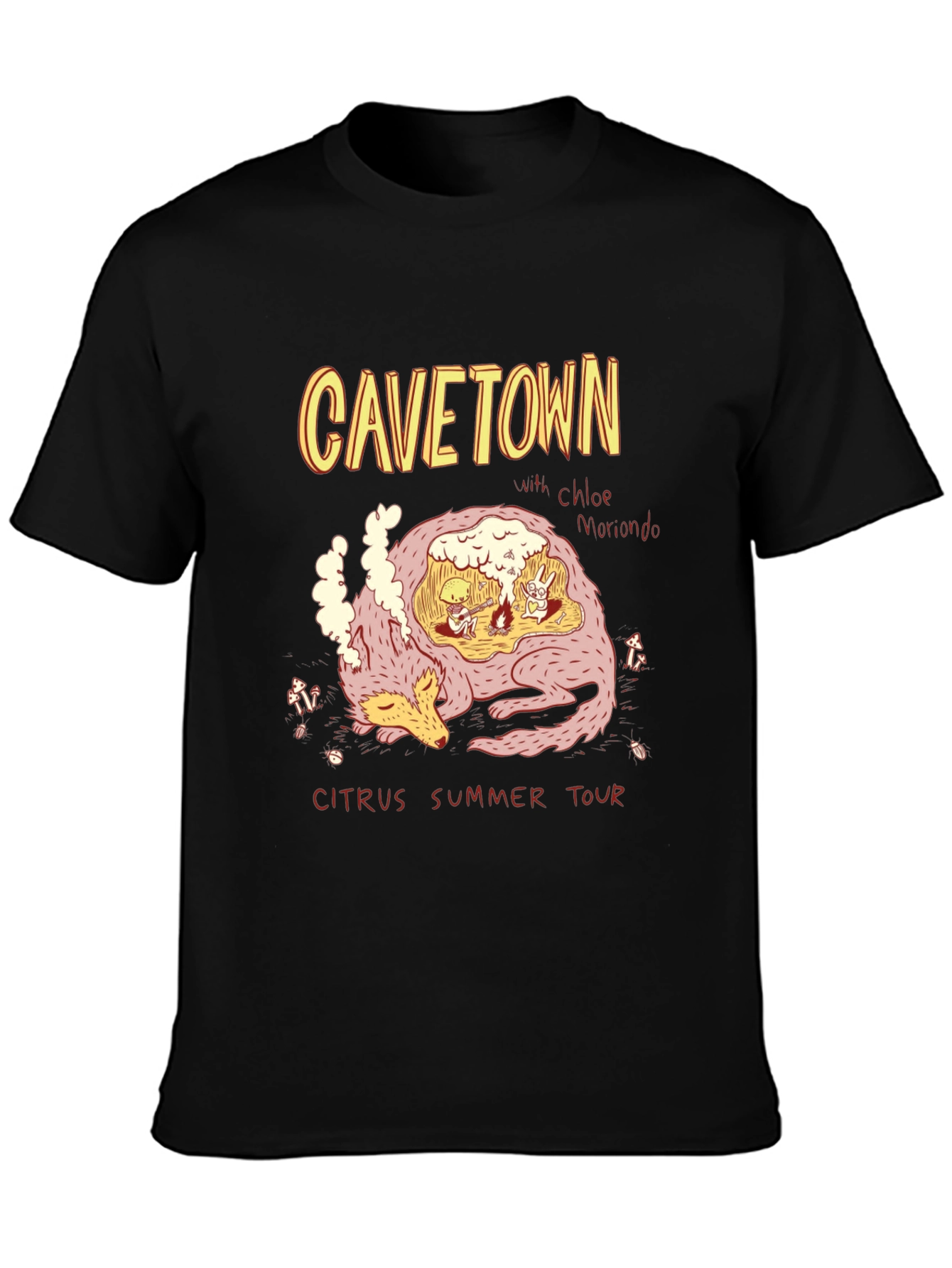 Cavetown Citrus Summer Tour Black T-Shirt