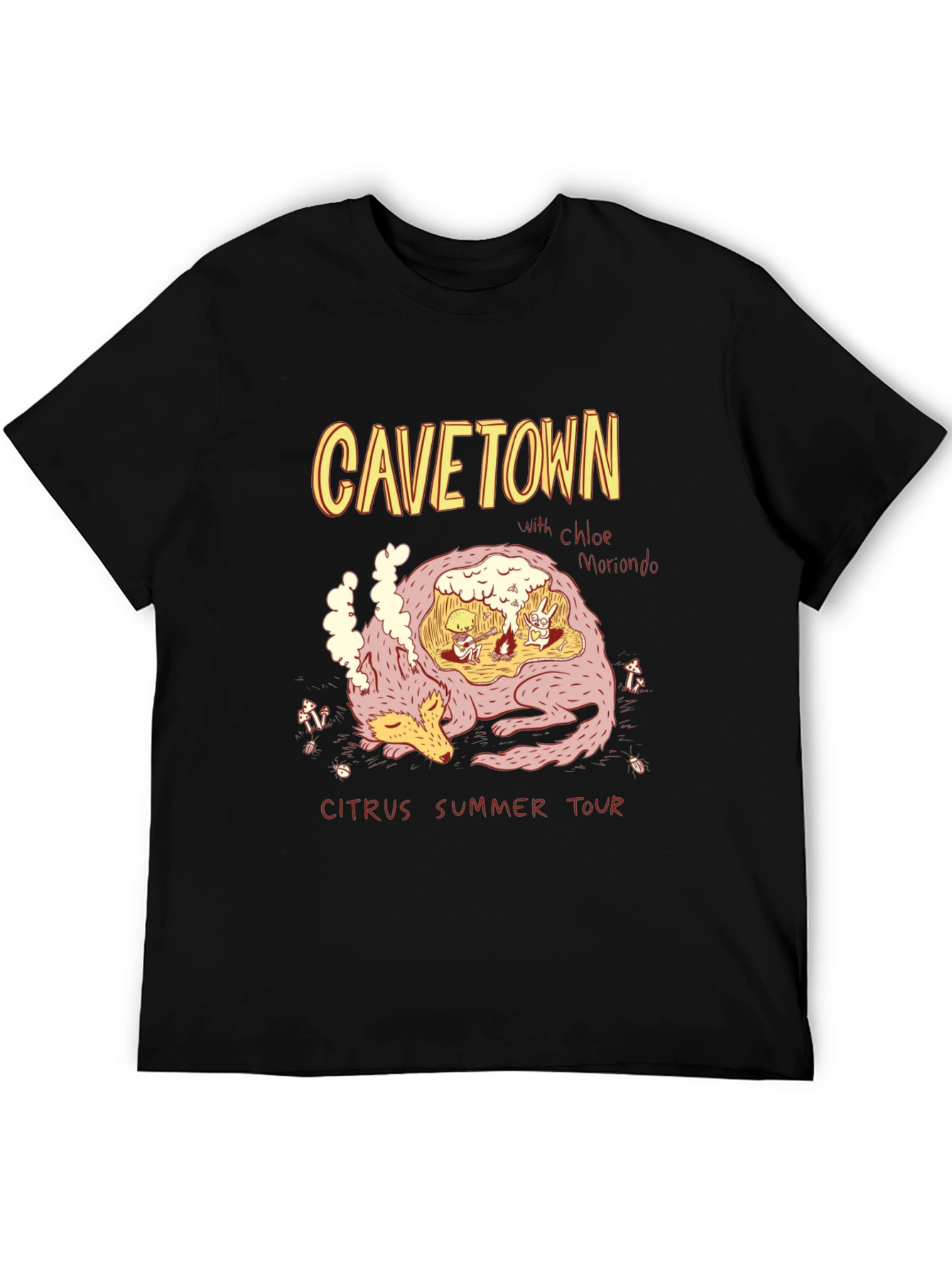 Cavetown Citrus Summer Tour Black T-Shirt