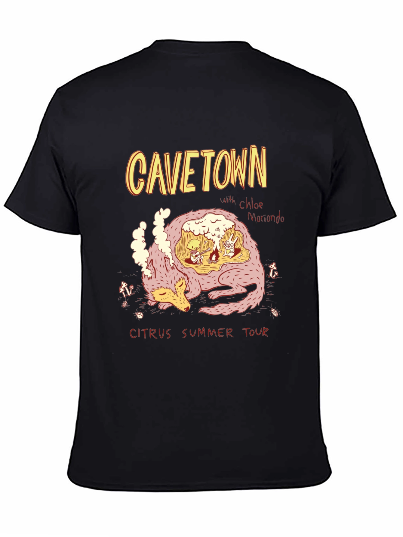 Cavetown Citrus Summer Tour Black T-Shirt