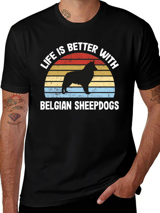 Belgian Sheepdog T-Shirt - Dog Lover Gift