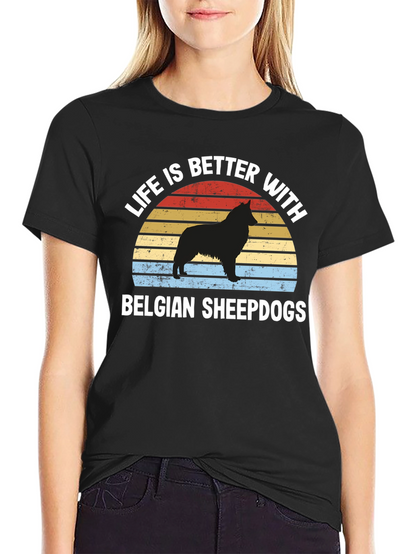 Belgian Sheepdog T-Shirt - Dog Lover Gift