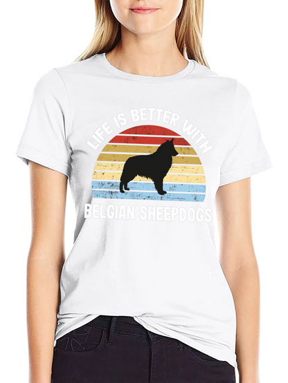 Belgian Sheepdog T-Shirt - Dog Lover Gift