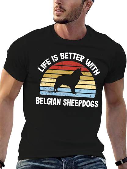 Belgian Sheepdog T-Shirt - Dog Lover Gift