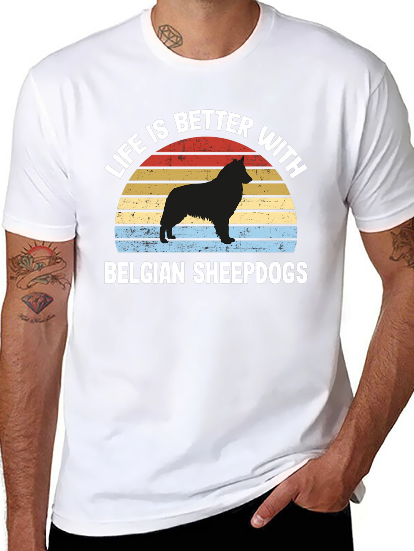 Belgian Sheepdog T-Shirt - Dog Lover Gift
