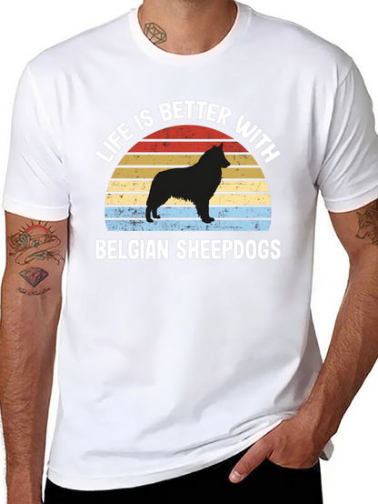 Belgian Sheepdog T-Shirt - Dog Lover Gift