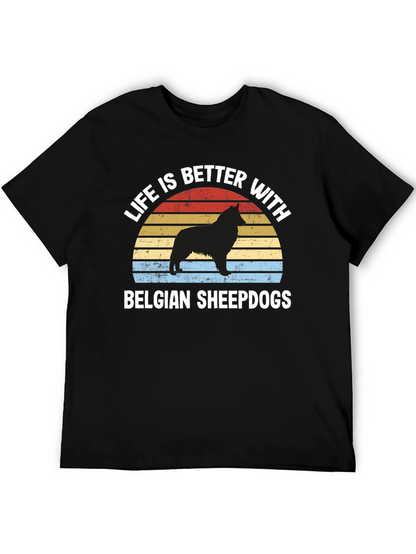 Belgian Sheepdog T-Shirt - Dog Lover Gift
