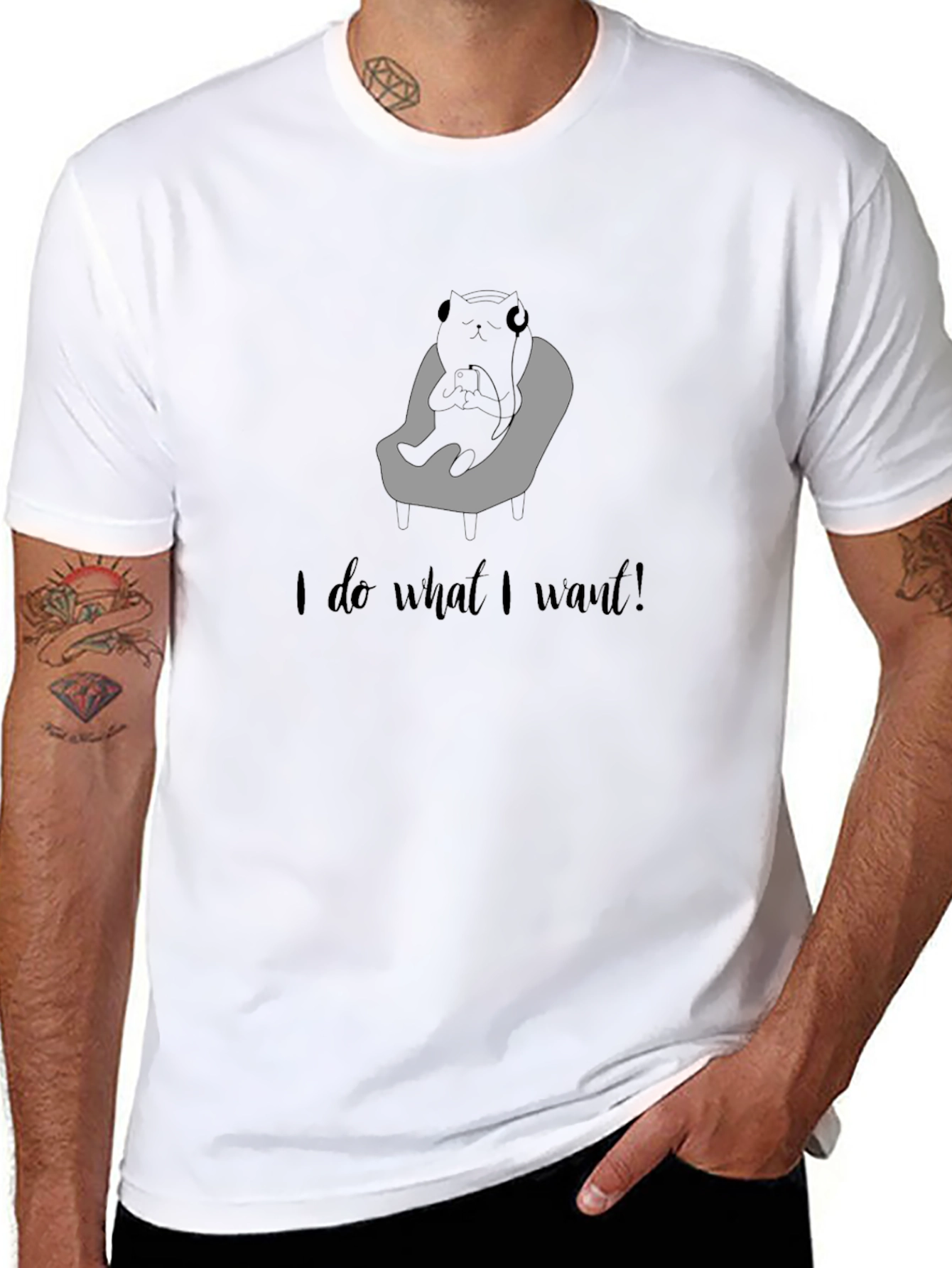 I do what I want! Graphic Tee