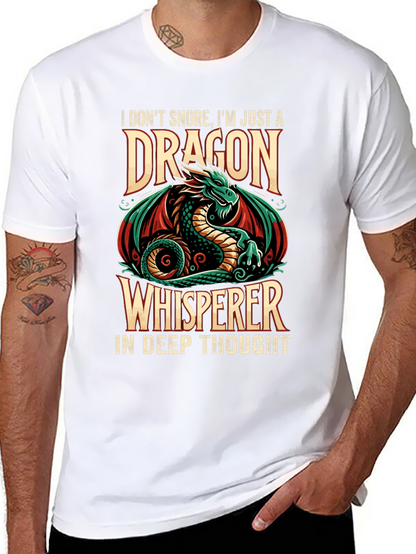 Dragon Whisperer T-Shirt - Humorous Novelty Tee