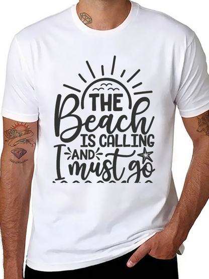 The Beach is Calling T-Shirt - Summer Vacation Tee