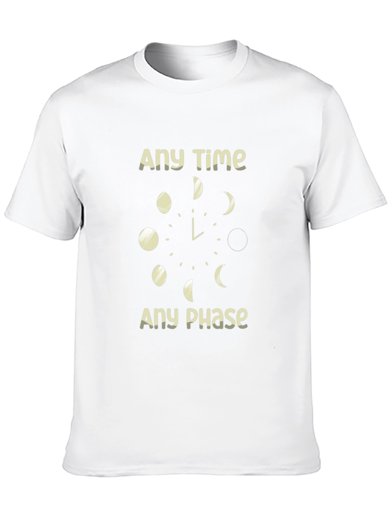 Any Time Any Phase Graphic T-Shirt