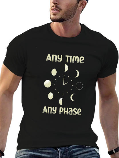 Any Time Any Phase Graphic T-Shirt