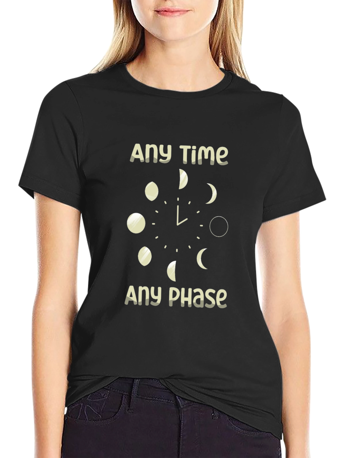 Any Time Any Phase Graphic T-Shirt