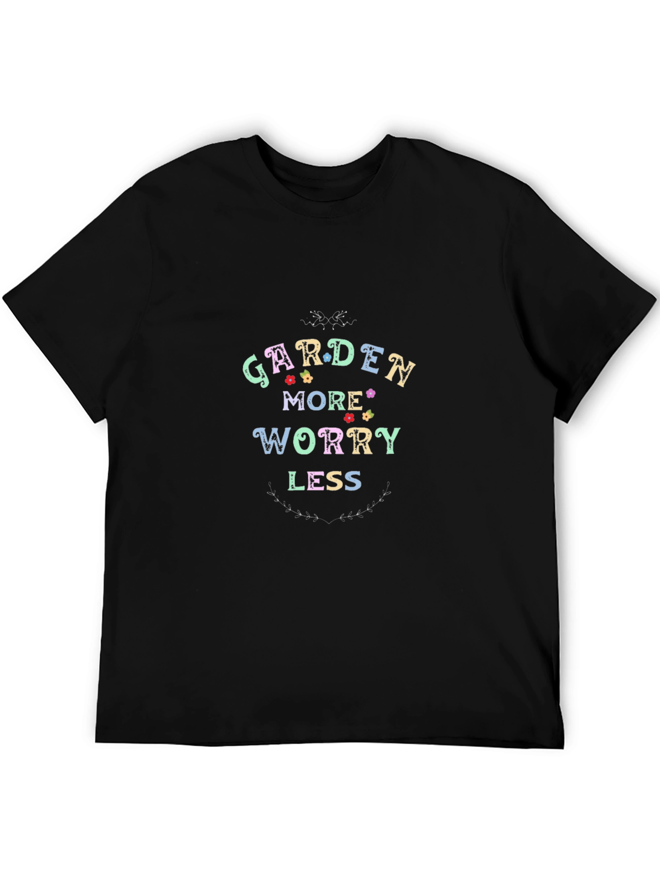 Garden More Worry Less Graphic Tee