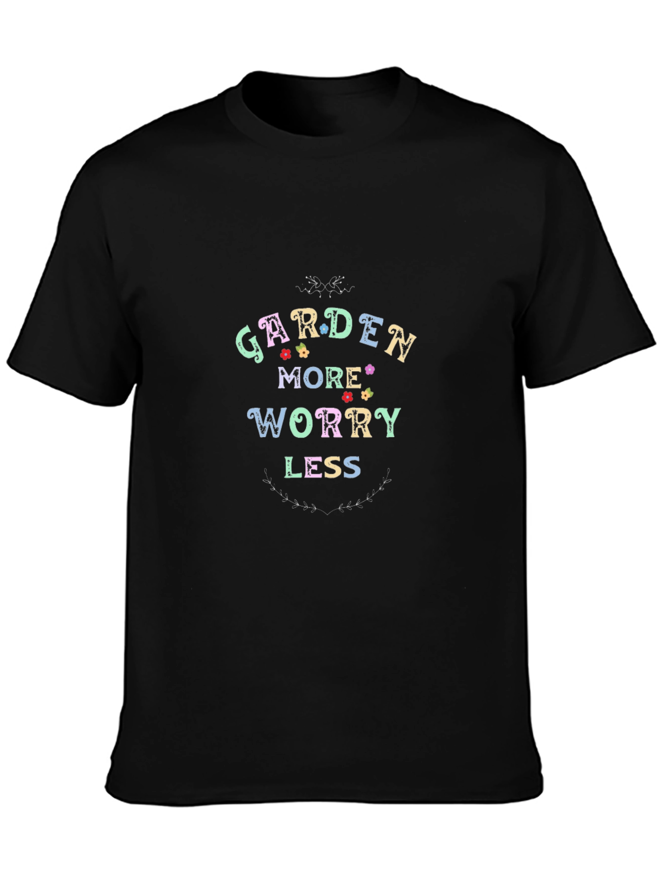 Garden More Worry Less Graphic Tee