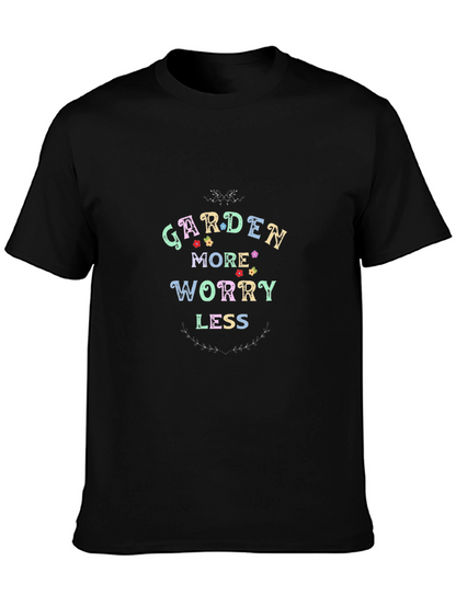 Garden More Worry Less Graphic Tee
